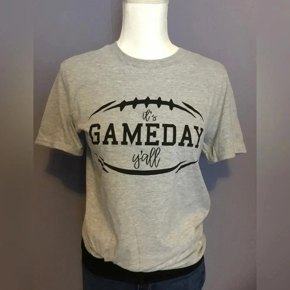 Lot of 6 “GAME DAY” T-Shirts sizes S, M, L, XL Short Sleeve Football Resell NEW! - Picture 3 of 3